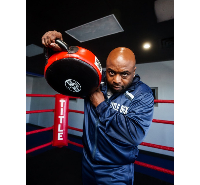 Маківара кругла TITLE Pro Mex Accuracy Pro Punch Shield 2.0 Black/Red