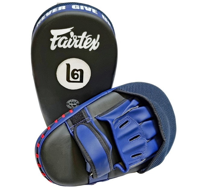 Лапи боксерські Fairtex FMV12 Black/Blue Лапи боксерські Fairtex FMV12 Black/Blue