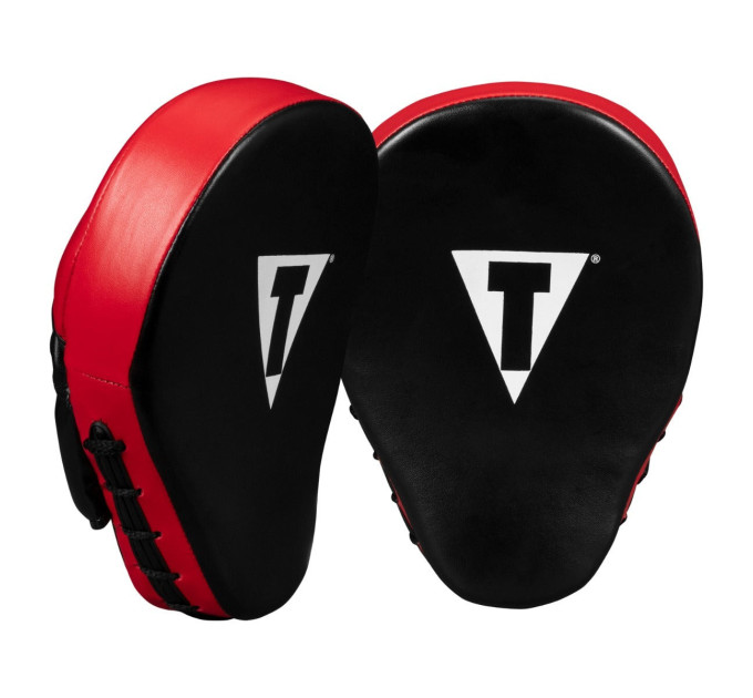 Лапи боксерські TITLE Classic Charge Punch Mitts Black/Red