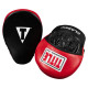 Лапи боксерські TITLE Classic Charge Punch Mitts Black/Red