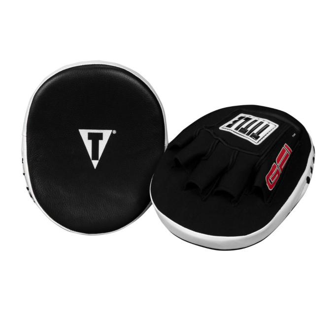 Лапи боксерські TITLE Boxing Gel Tech Punch Mitts 2.0 Black