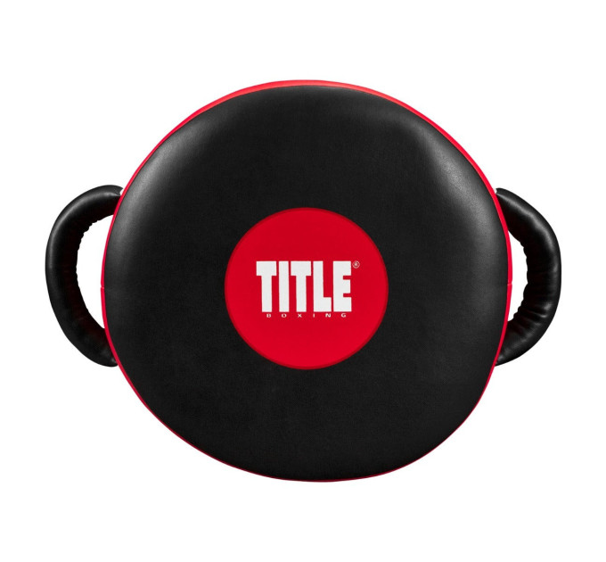 Маківара кругла TITLE Boxing Wrap-Around Stationary Punch Shield Black/Red Маківара кругла TITLE Boxing Wrap-Around Stationary Punch Shield Black/Red