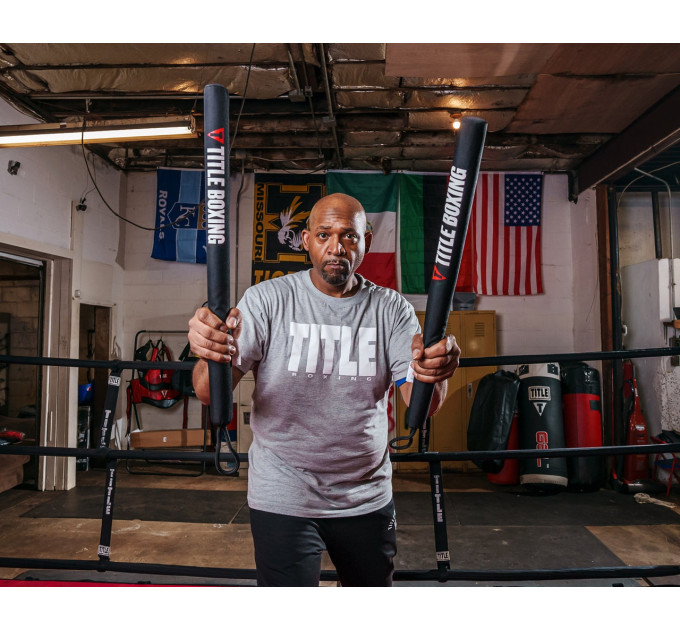 Палиці для боксу (лападани тренерські) TITLE Boxing Precision Training Sticks 2.0 Black