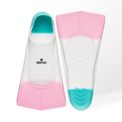 Короткі ласти для тренування в басейні Renvo Frio із закритою п'ятою Разноцветный 30-32 (SF100-65 30-32)