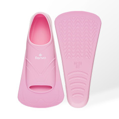 Короткі ласти для тренування в басейні Renvo Bustelo із закритою п'ятою Рожевий 32-34 (SF110-05 32-34)