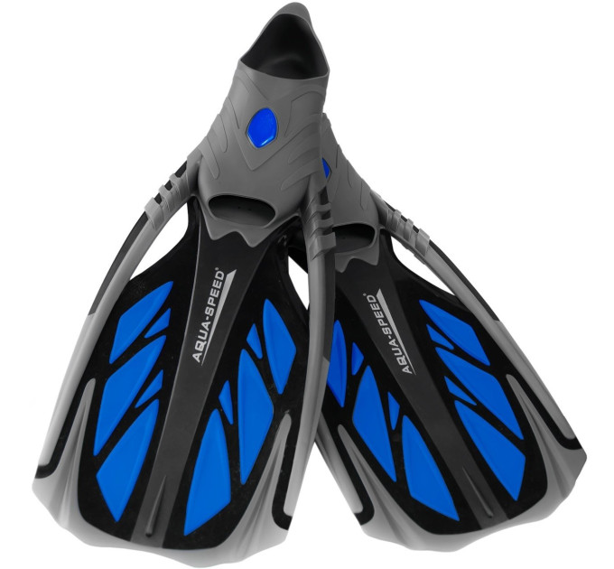 Ласти Aqua Speed Inox 5116 (553-11) 44/45 (28-29 см) Синьо-чорно-сірі (5908217651167) Ласти Aqua Speed Inox 5116 (553-11) 44/45 (28-29 см) Синьо-чорно-сірі (5908217651167)
