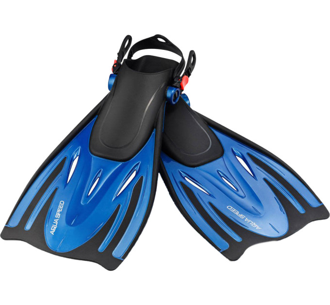 Ласти Aqua Speed WOMBAT 529-11-2 (528-11) 32-37 Чорно-синій (5908217630346)