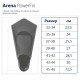 Ласти Arena POWERFIN Чорний Уні 33-34 95218-051 33-34
