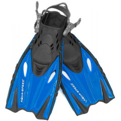 Ласти Aqua Speed Bounty 5568 (725-11) 32/37 (22-24 см) Сині (5908217655684)