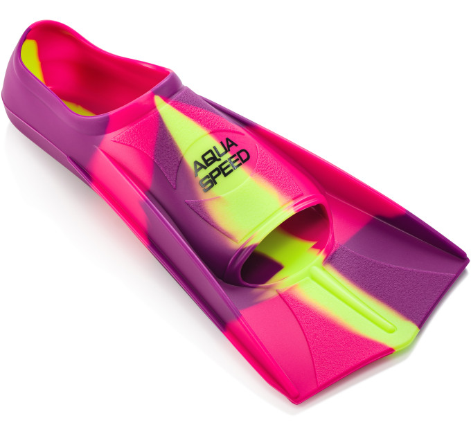 Ласти Aqua Speed TRAINING FINS 7932 (137-93) 35-36 Рожево-фіолетовий з жовтим (5908217679321)