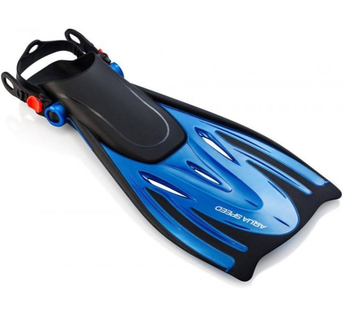 Ласти Aqua Speed Wombat 530-11-1 38/41 (24-27 см) Чорно-сині (5908217630360)