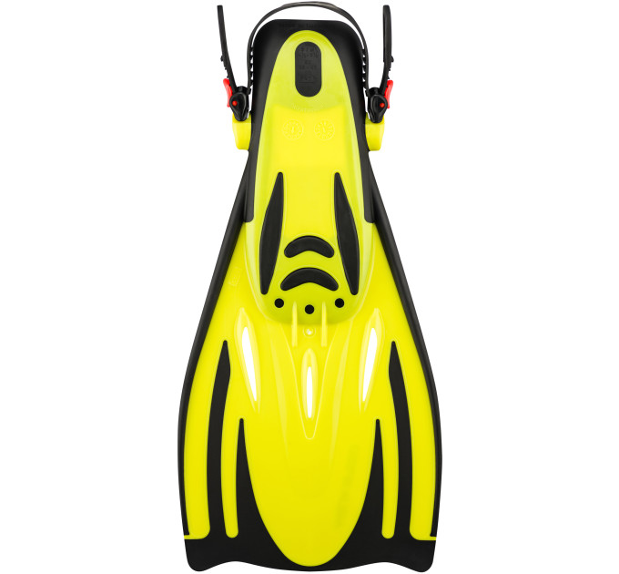 Ласти Aqua Speed Wombat 530-18-1 38/41 (24-27 см) Чорно-жовті (5908217630377)