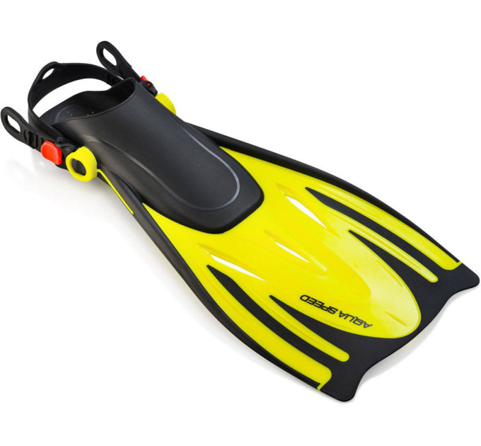 Ласти Aqua Speed WOMBAT 529-18-2 (528-18) 42-45 Чорно-жовтий 5908217630391
