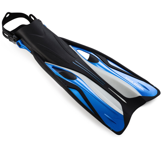 Ласти Aqua Speed Swift 4763 (707-11) 38-41 Синьо-чорно-сірі (5908217647634)