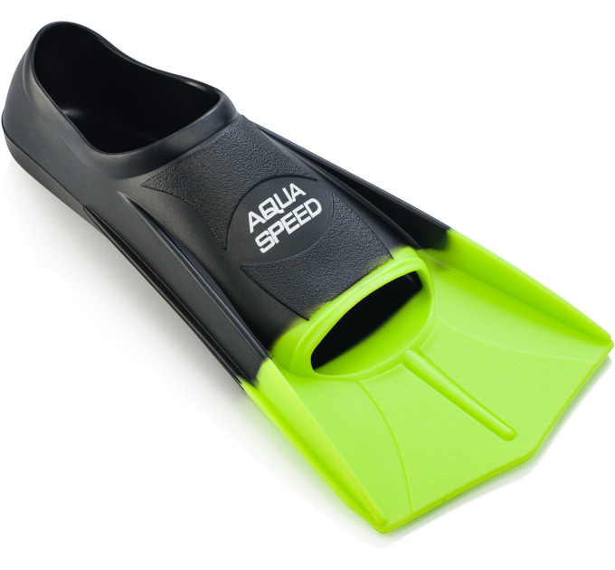 Ласти Aqua Speed Training Fins 5634 (137-38) 41-42 Чорно-зелені (5908217656346)