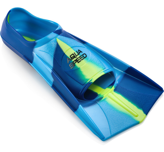 Ласти Aqua Speed Training Fins 7941 (137-82) 35/36 (23-23.5 см) Синьо-блакитно-жовті (5908217679413)