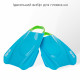 Короткі ласти для тренування в басейні Renvo Sado Pro із відкритою п'ятою Синій 36-38 (SF200-04 36-38)