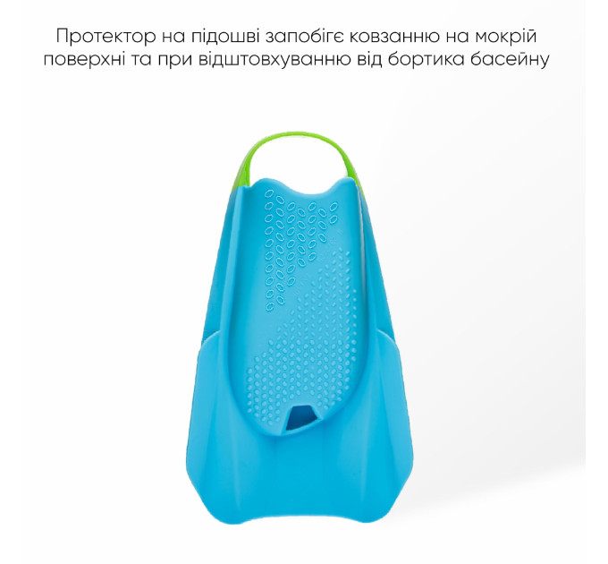 Короткі ласти для тренування в басейні Renvo Sado Pro із відкритою п'ятою Синій 36-38 (SF200-04 36-38)