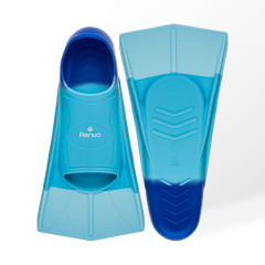 Короткі ласти для тренування в басейні Renvo Frio із закритою п'ятою Разноцветный 30-32 (SF100-06 30-32)