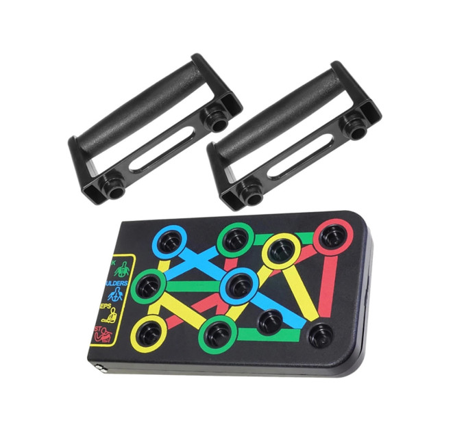 Дошка для віджимань EasyFit Straight тренажер регульований