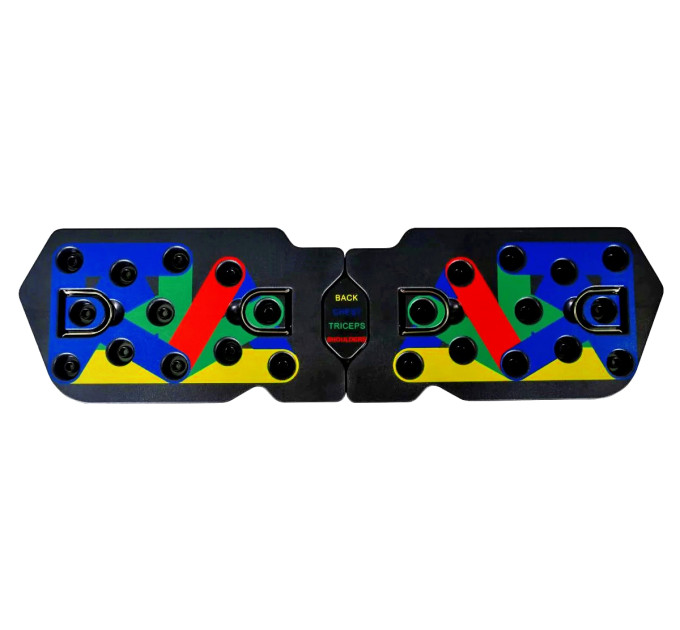 Багатофункціональна дошка для віджимань EasyFit Wave тренажер фігурний Багатофункціональна дошка для віджимань EasyFit Wave тренажер фігурний