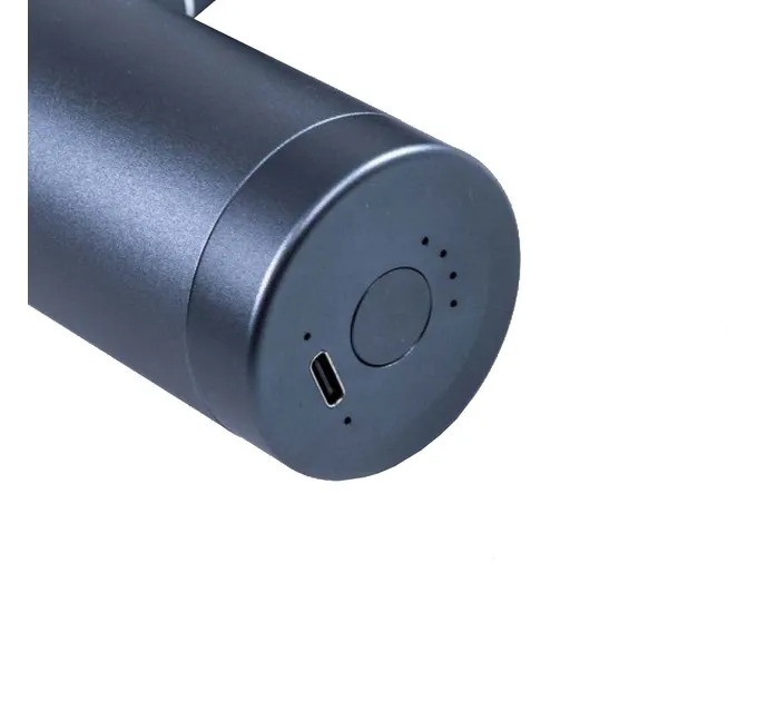 Перкусійний масажер LivePro MINI MASSAGE GUN сірий 13.7x9x4.6см LP8513