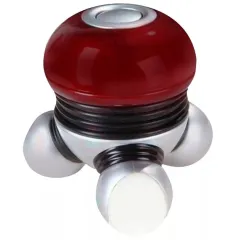 Електронний масажер ELECTRONIC MASSAGER Червоний, Сірий 210гр (LS5050)