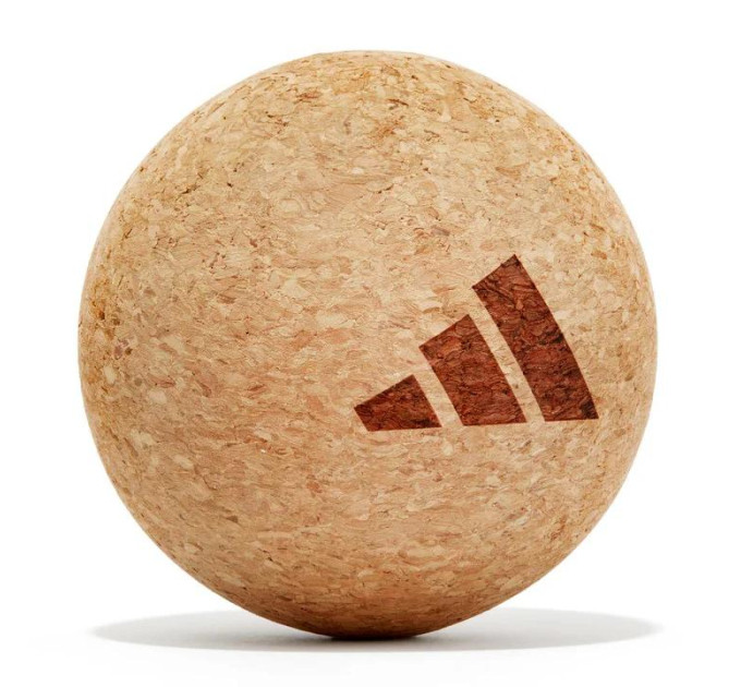 Масажний м'яч Adidas Cork Massage Ball бежевий Уні 8,3 x 8,3 x 8,3 см ADTB-11610