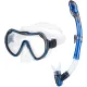 Набір маска та трубка Aqua Speed Java + Elba 8205 Cіній OSFM (5908217682055)
