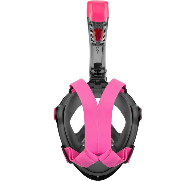 Повнолицьова маска Aqua Speed SPECTRA 2.0 9912 Чорний, Рожевий Уні S/M (247-19 S/M)
