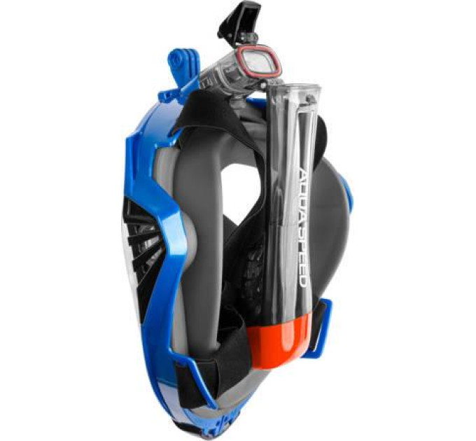 Повнолицева маска Aqua Speed DRIFT 9930 чорний, синій Уні S/M 249-10