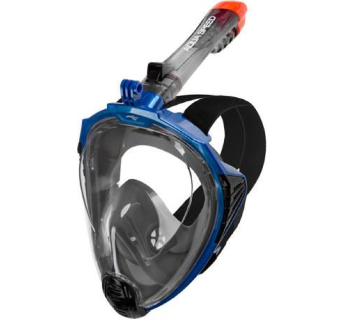 Повнолицева маска Aqua Speed DRIFT 9930 чорний, синій Уні S/M 249-10