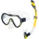 Набір маска та трубка Aqua Speed Java + Elba 8206 Жовтий OSFM 5908217682062