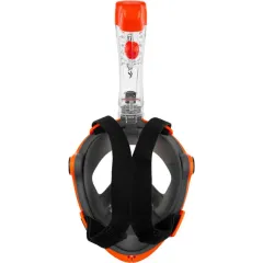 Повнолицьова маска Aqua Speed SPECTRA 2.0 9915 Чорний, Помаранчевий Уні S/M (247-75 S/M)