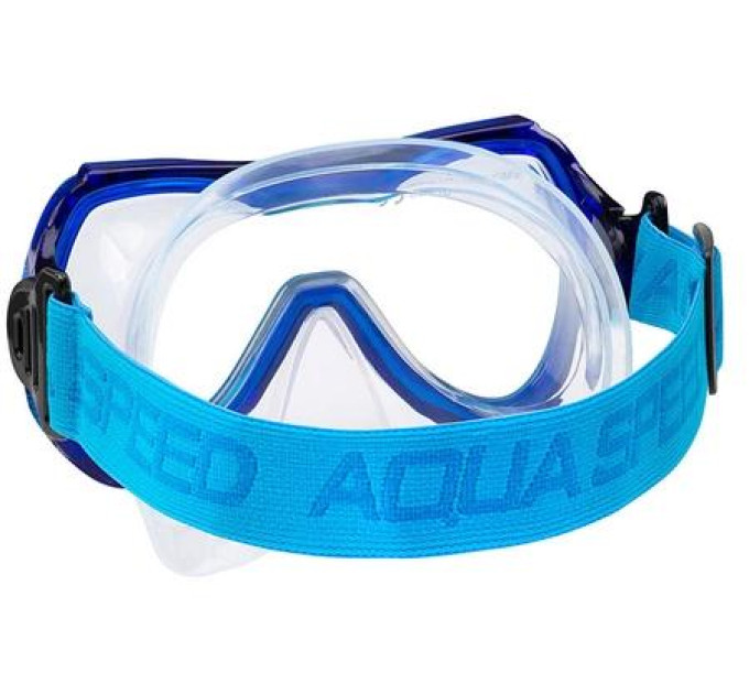 Маска для дайвінгу Aqua Speed ALIZE FS синій One Size 622-22