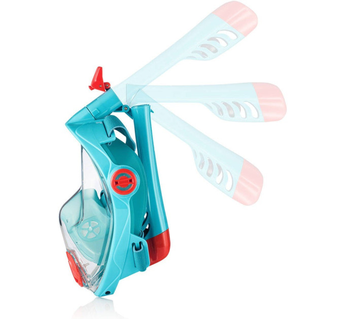 Повнолицева маска Aqua Speed SPECTRA 2.0 бірюзовий Дит L (5908217670830)