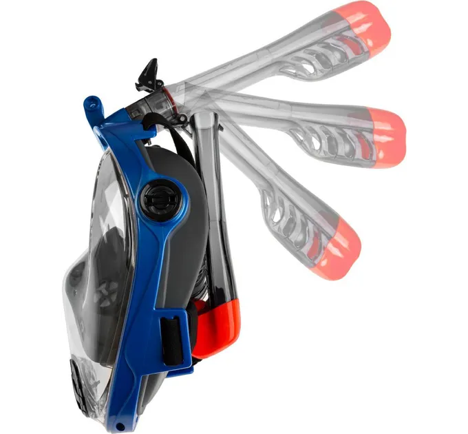 Повнолицьова маска Aqua Speed SPECTRA 2.0 9918 Чорний, Синій Уні L/XL (247-10 L/XL)