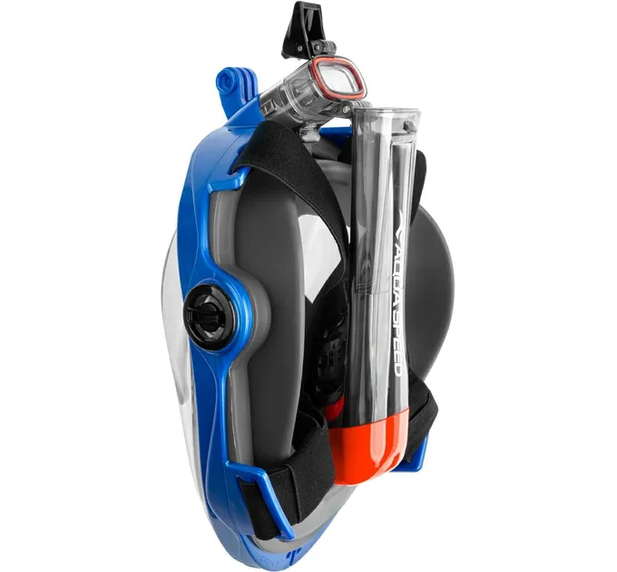 Повнолицьова маска Aqua Speed SPECTRA 2.0 9918 Чорний, Синій Уні L/XL (247-10 L/XL)