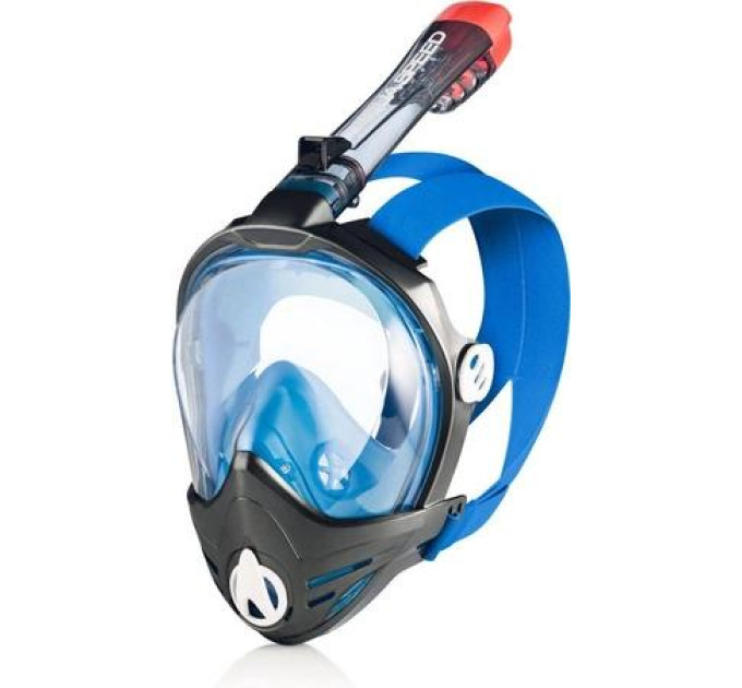 Повнолицьова маска Aqua Speed BRIZO синій Унісекс S/M 227-01 Повнолицьова маска Aqua Speed BRIZO синій Унісекс S/M 227-01