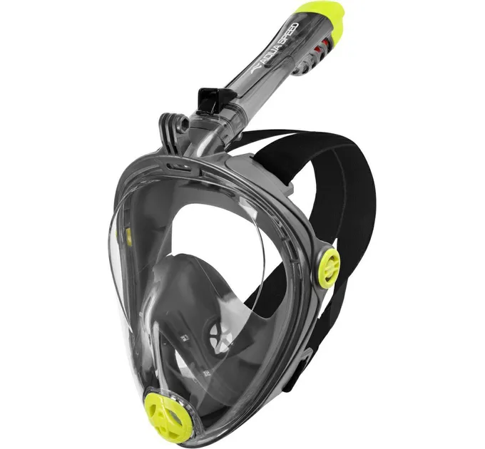 Повнолицьова маска Aqua Speed SPECTRA 2.0 9921 Чорний, Жовтий Уні L/XL (247-30 L/XL) Повнолицьова маска Aqua Speed SPECTRA 2.0 9921 Чорний, Жовтий Уні L/XL (247-30 L/XL)
