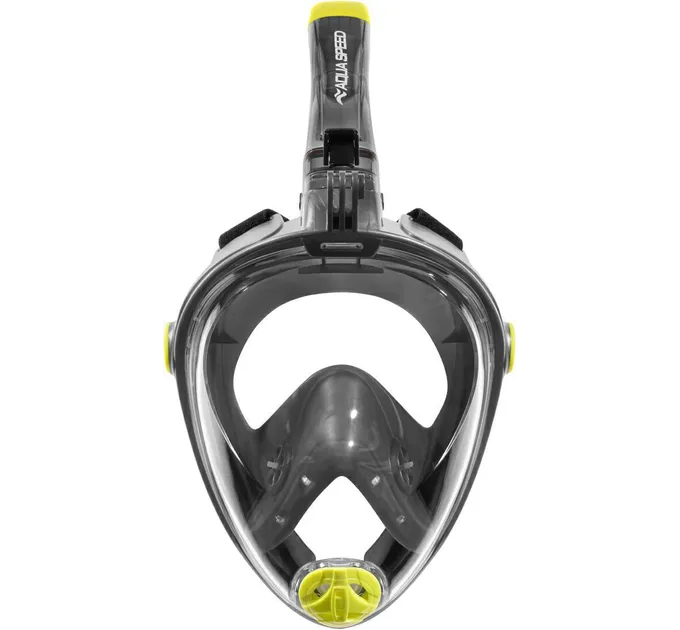 Повнолицьова маска Aqua Speed SPECTRA 2.0 9921 Чорний, Жовтий Уні L/XL (247-30 L/XL)