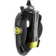 Повнолицьова маска Aqua Speed SPECTRA 2.0 9921 Чорний, Жовтий Уні L/XL (247-30 L/XL)