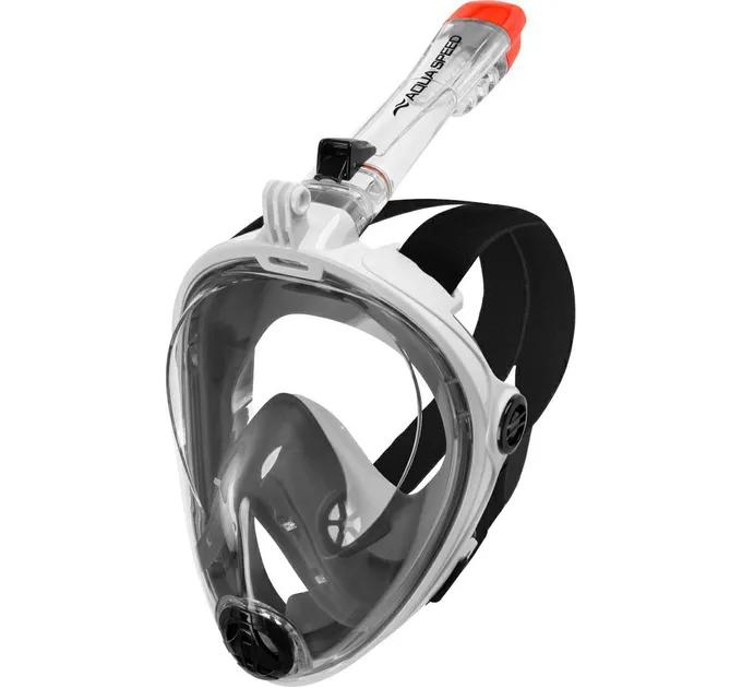 Повнолицьова маска Aqua Speed SPECTRA 2.0 9924 Чорний, Білий Уні L/XL (247-05 L/XL)