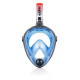 Повнолицева маска Aqua Speed SPECTRA 2.0 7073 синій, чорний Чол S/M (5908217670687)