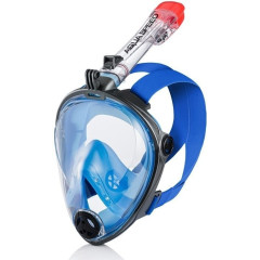 Повнолицева маска Aqua Speed SPECTRA 2.0 7073 синій, чорний Чол S/M (5908217670687)