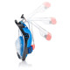Повнолицева маска Aqua Speed SPECTRA 2.0 7073 синій, чорний Чол S/M (5908217670687)