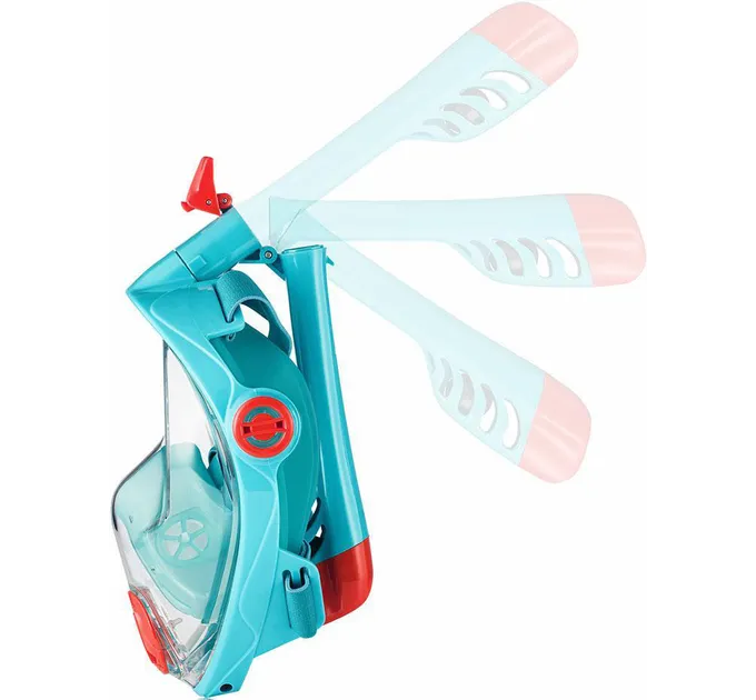 Повнолицьова маска Aqua Speed SPECTRA 2.0 KID 7080 Бірюзовий S (248-02 S)