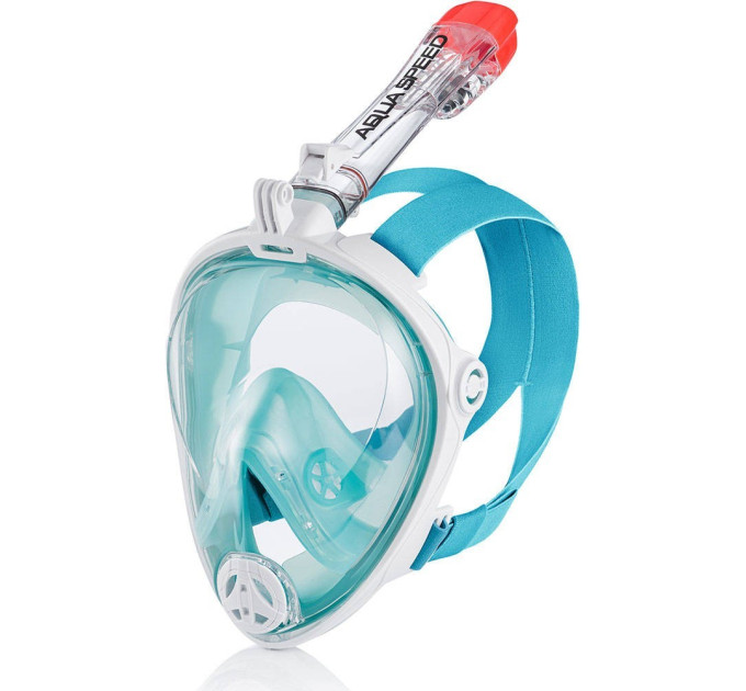 Повнолицева маска Aqua Speed SPECTRA 2.0 блакитний, білий Жін S/M (5908217670717) Повнолицева маска Aqua Speed SPECTRA 2.0 блакитний, білий Жін S/M (5908217670717)