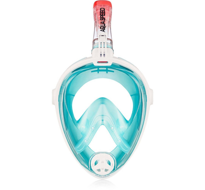 Повнолицева маска Aqua Speed SPECTRA 2.0 блакитний, білий Жін S/M (5908217670717)