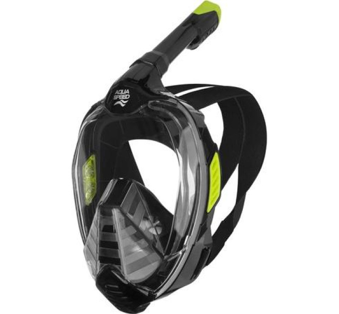 Повнолицьова маска Aqua Speed VEIFA ZX чорний Унісекс S/M 554-38 Повнолицьова маска Aqua Speed VEIFA ZX чорний Унісекс S/M 554-38